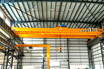 江蘇南通雙梁起重機(jī)+半門(mén)式起重機(jī)